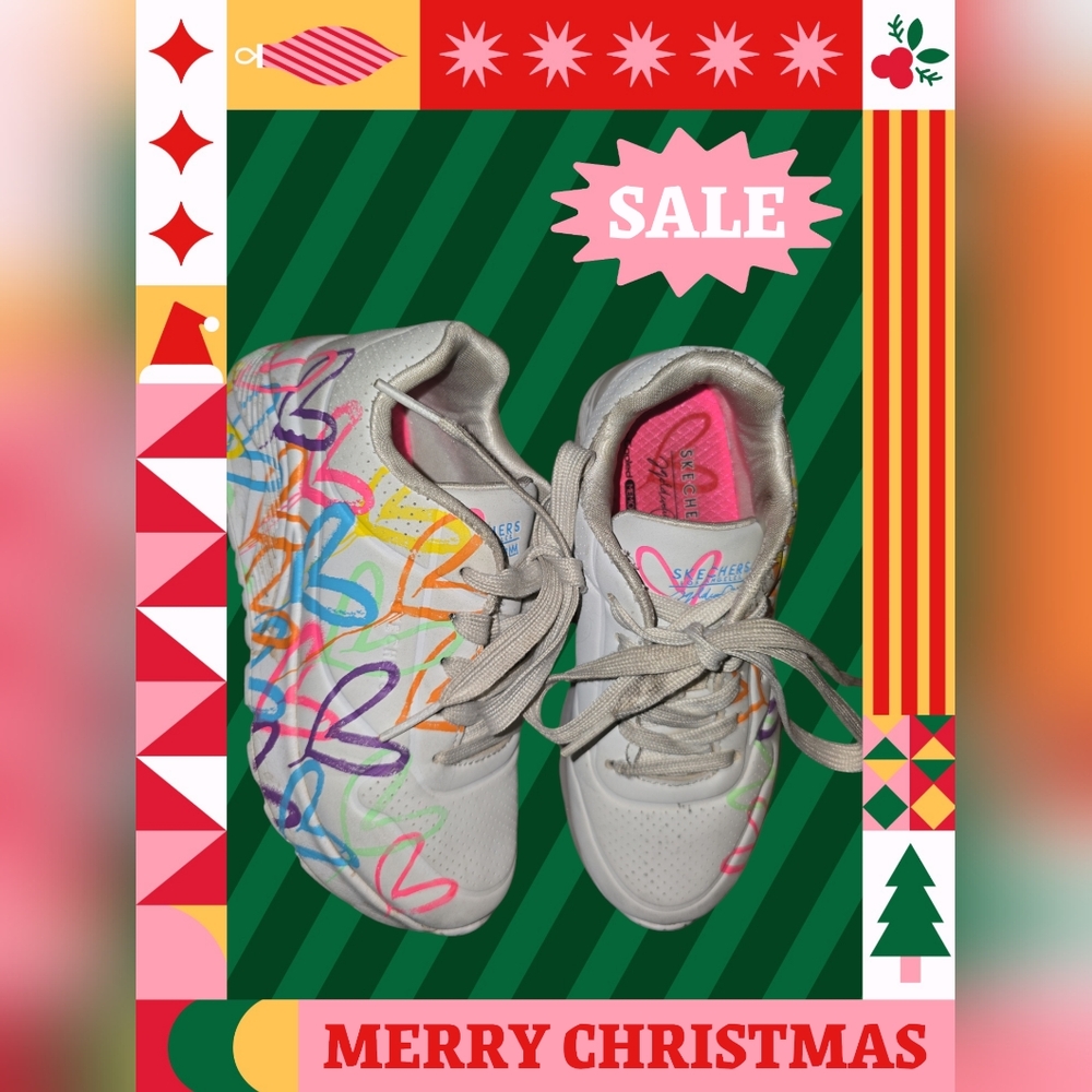 Skechers spread the love Girls Sneakers size 12.5